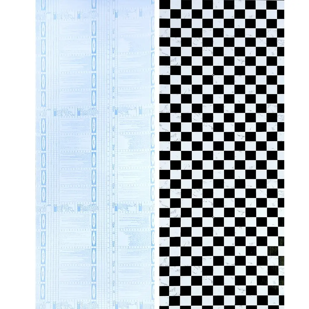 Самоклеюча плівка Sticker Wall SW-00001446 Шахи мармур 0,45х10м - фото 2