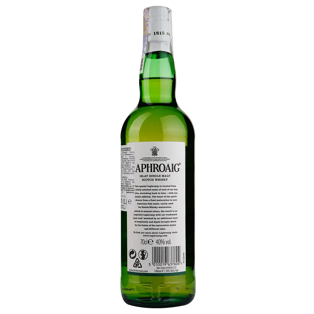 Віскі Laphroaig Select Single Malt Scotch Whisky, в подарунковій упаковці, 40%, 0,7 л - фото 2