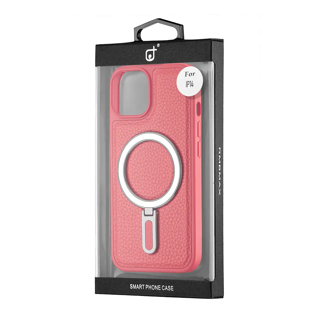 Чохол Jinduka Leather Ringo iPhone 14 Red - фото 2