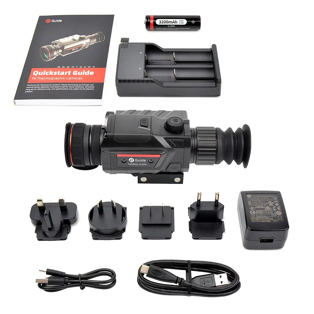 Тепловизионный прицел GUIDE TR430 384x288px 35mm - фото 16