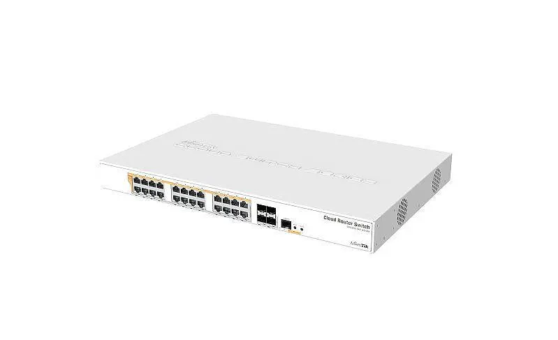 Мережевий комутатор Ethernet CRS328-24P-4S+RM MIKROTIK - фото 2