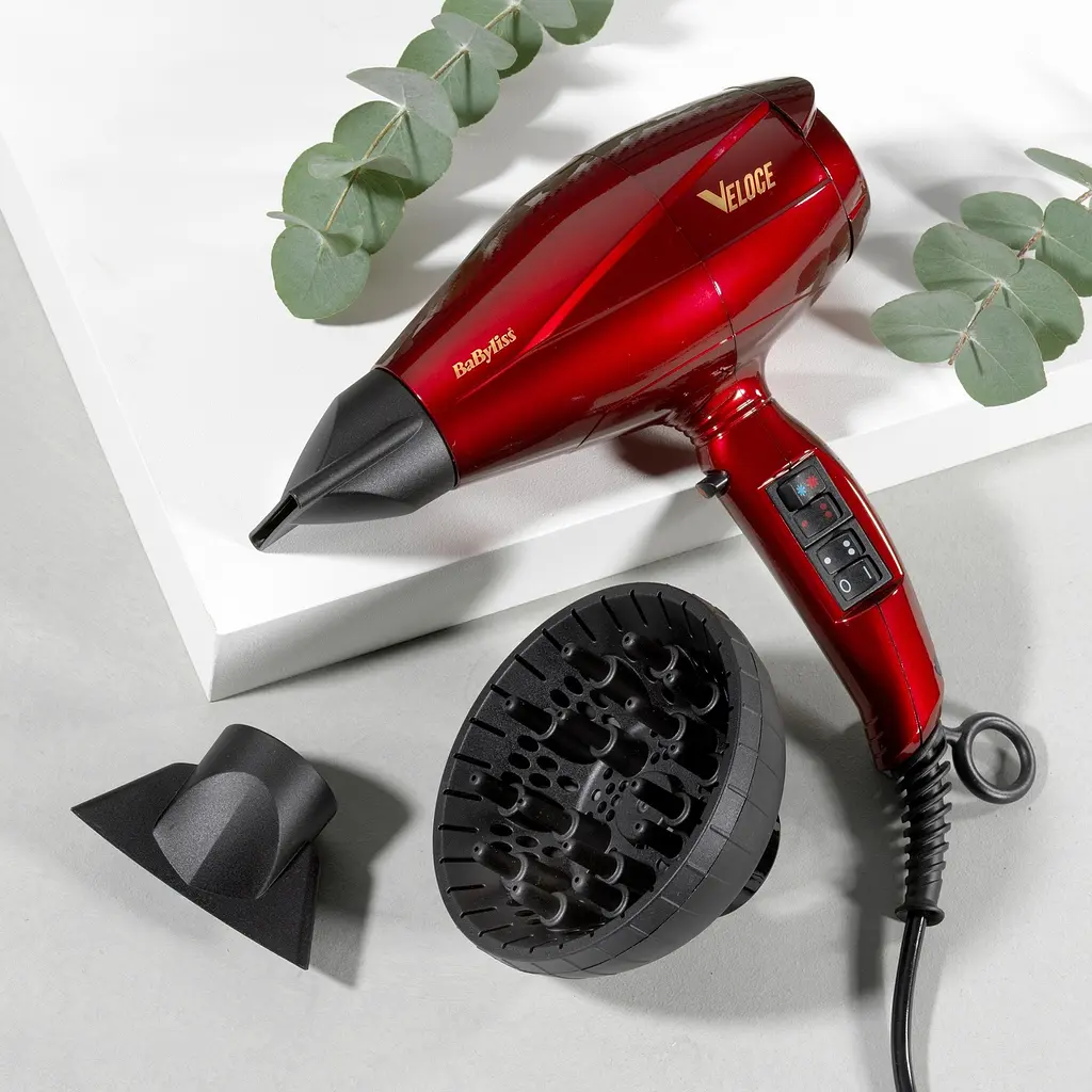 Фен BaByliss 6750DE, красный - фото 5