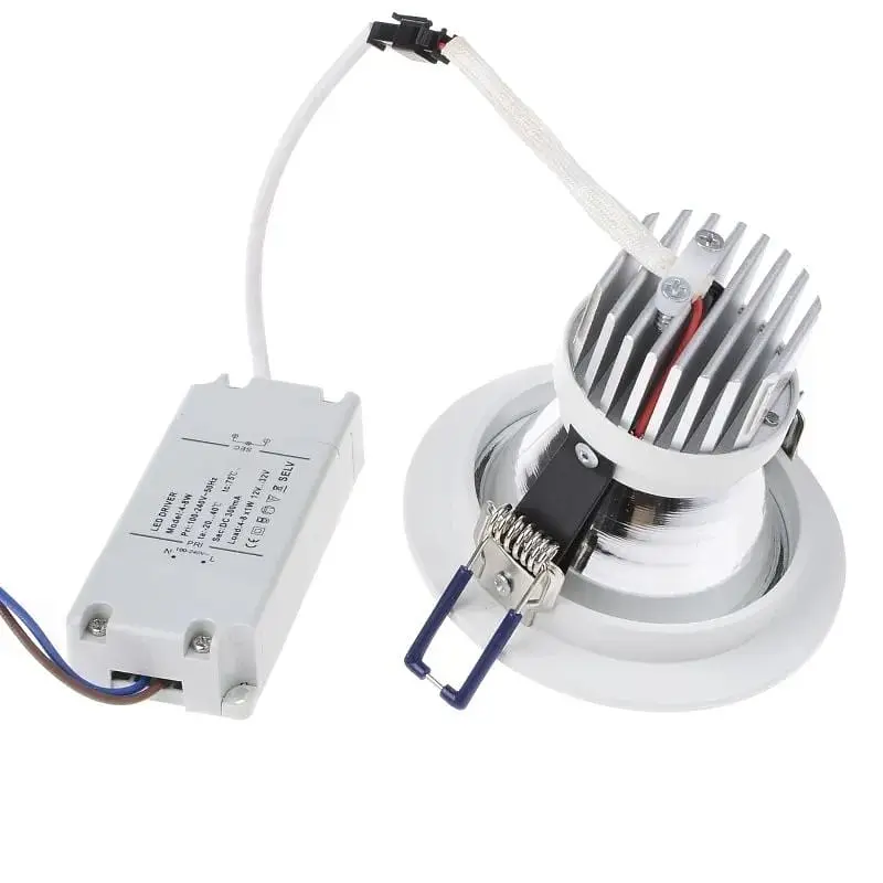 Світильник стельовий Brille LED врізний LED-24/5W WW WH L59-002 - фото 3