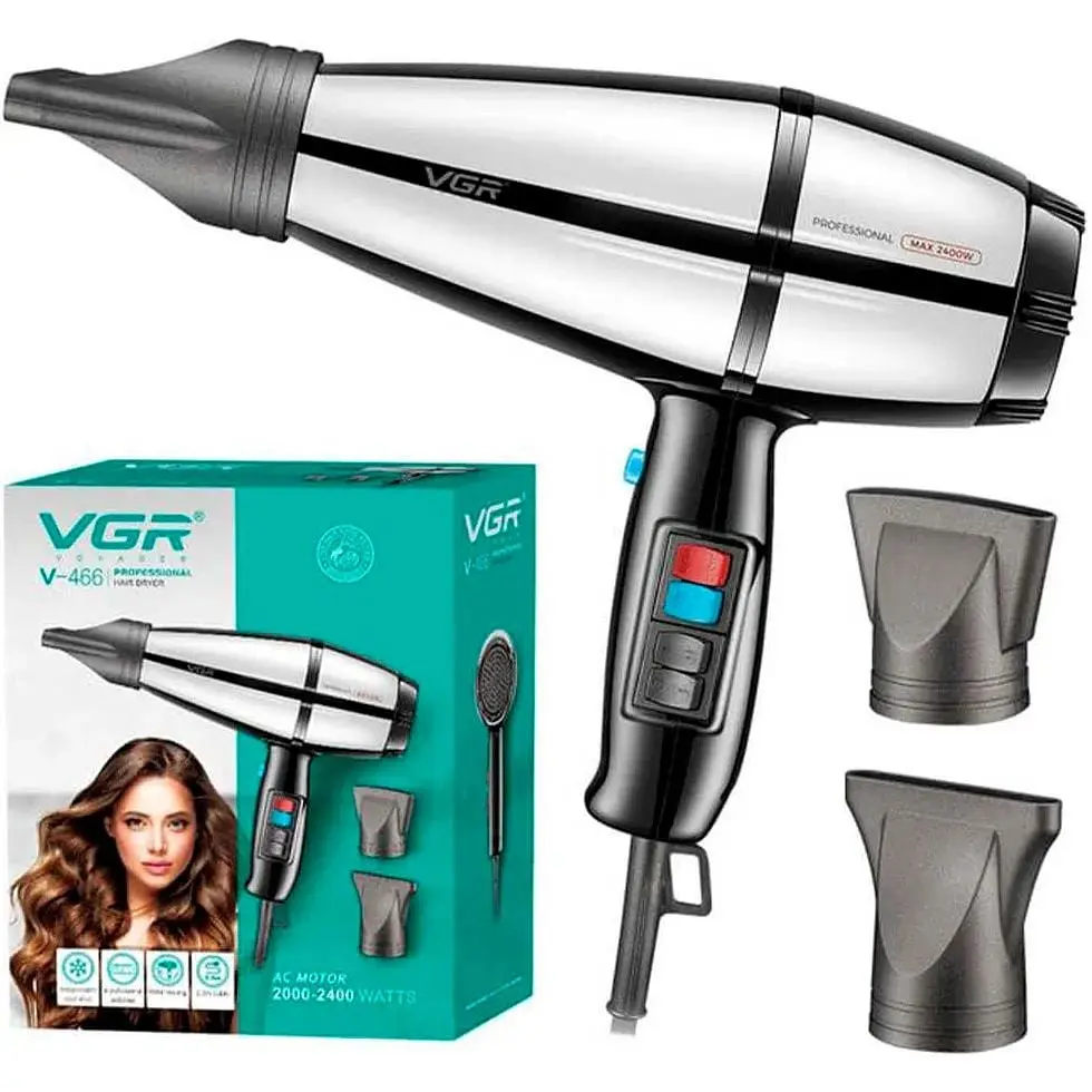 Фен VGR V-466 Metal Body Professional Salon Series [128063] - фото 3