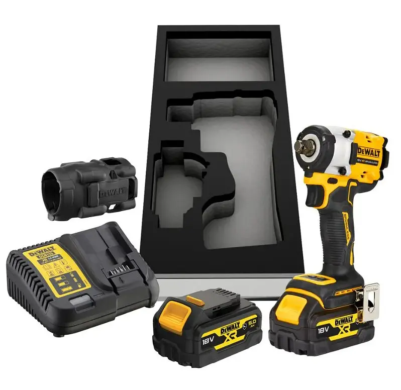 Гайкокрут ударний акумуляторний DeWalt з АКБ та ЗП DCF921P2G - фото 2