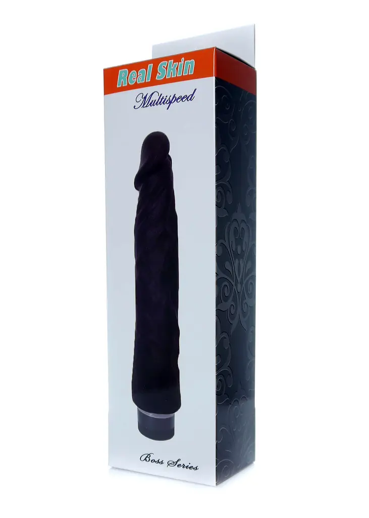 Вібратор Boys Of Toys B-Series Real Skin, 22.5х4 см чорний - фото 6