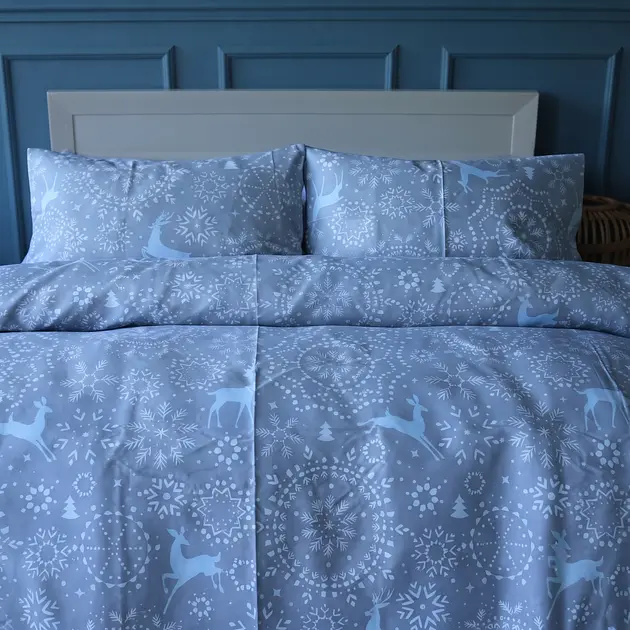 Підковдра MirSon Ranforce Elite Snow Poetry 220 x 240 см (2200013528326) - фото 5