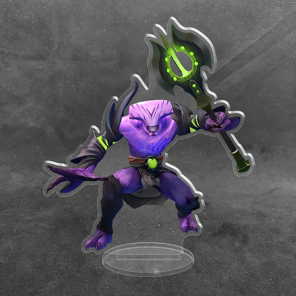 Акрилова колекційна фігурка Dota 2 (Faceless Void) 15 см