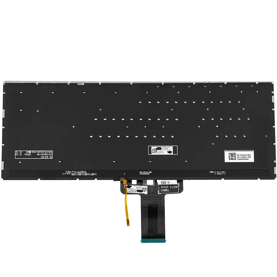 Клавіатура для ноутбука ASUS (X421 series) ukr сірий без фрейма підсвічування клавіш - фото 2