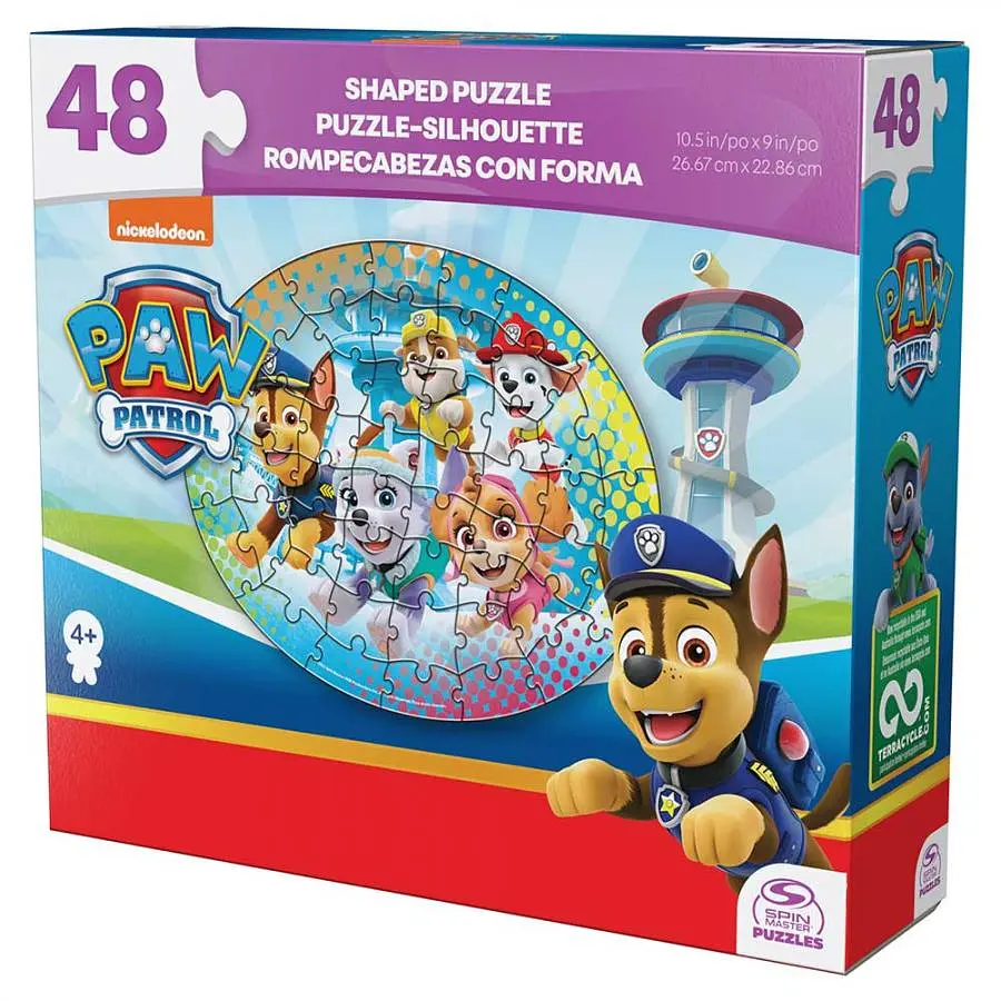 Пазл Paw Patrol Весела команда, фігурний, 48 елементів (SM98403/6067570-3) - фото 2