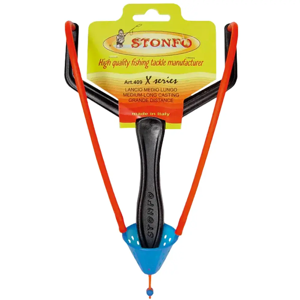 Рогатка Stonfo 409 X Series Catapult Medium-Long Distances для прикормки