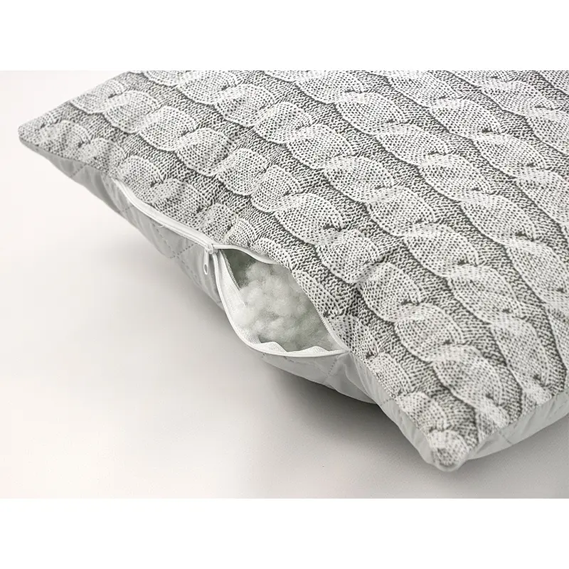Набір подушок Руно Grey Braid силіконових 50х70 см (К_Н310.52CM_Grey Braid) - фото 8