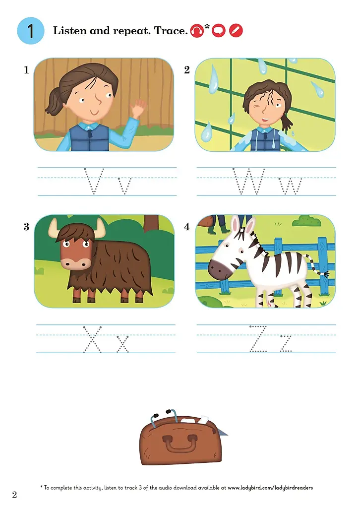 Ladybird Readers Starter A The Zoo Activity Book - фото 2