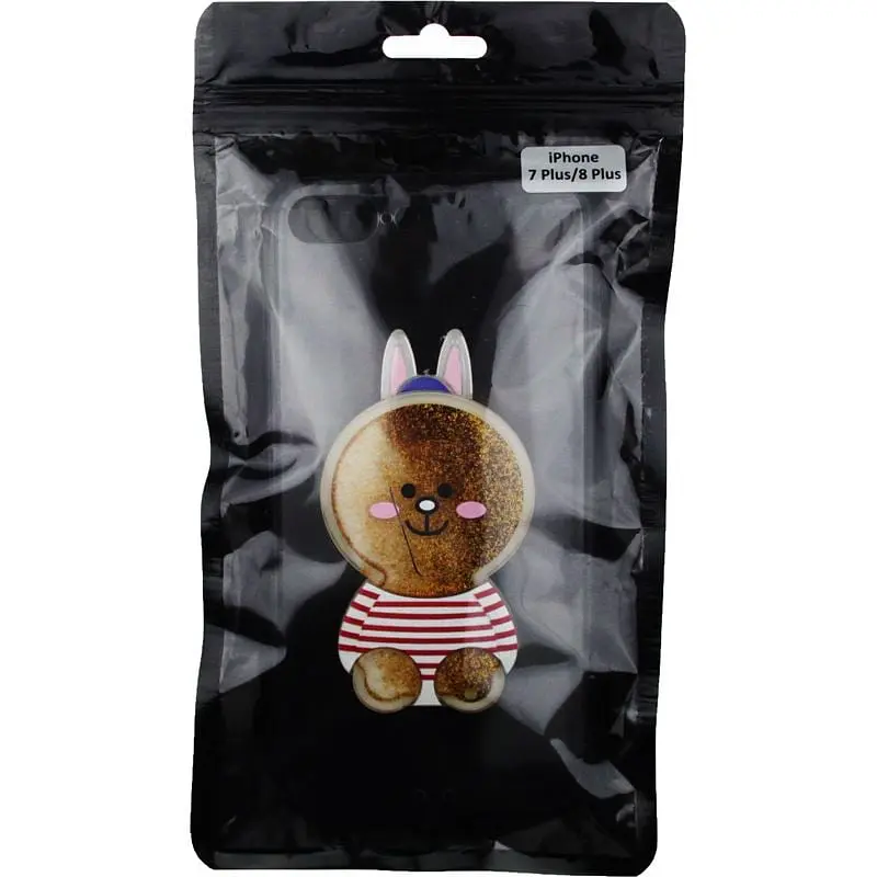 Чохол-накладка Toto TPU Сartoon Network Case IPhone 7 Plus /8 Plus Animation Hare Black - фото 2