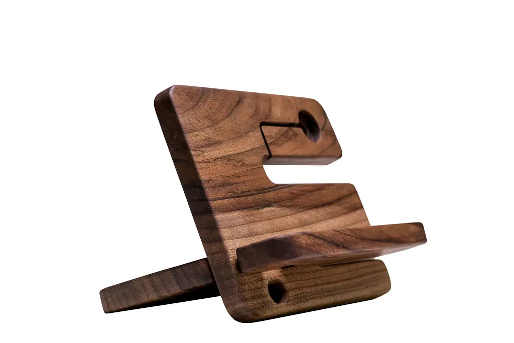 Дерев'яний органайзер для смартфона Apple ecoWalnut 210x170x170 мм - фото 5