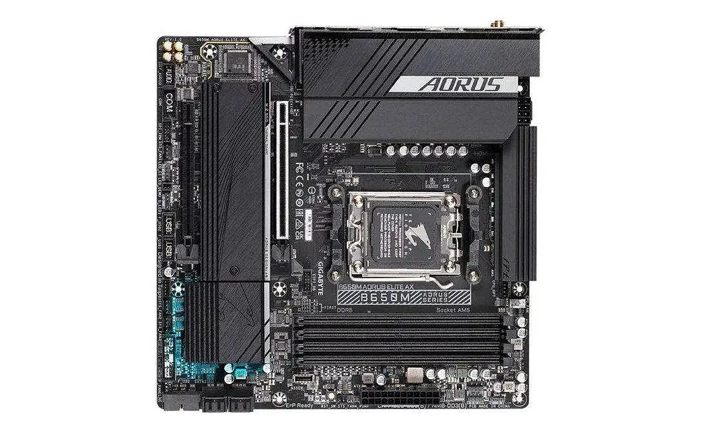 Материнская плата Gigabyte B650M AORUS ELITE AX - фото 3