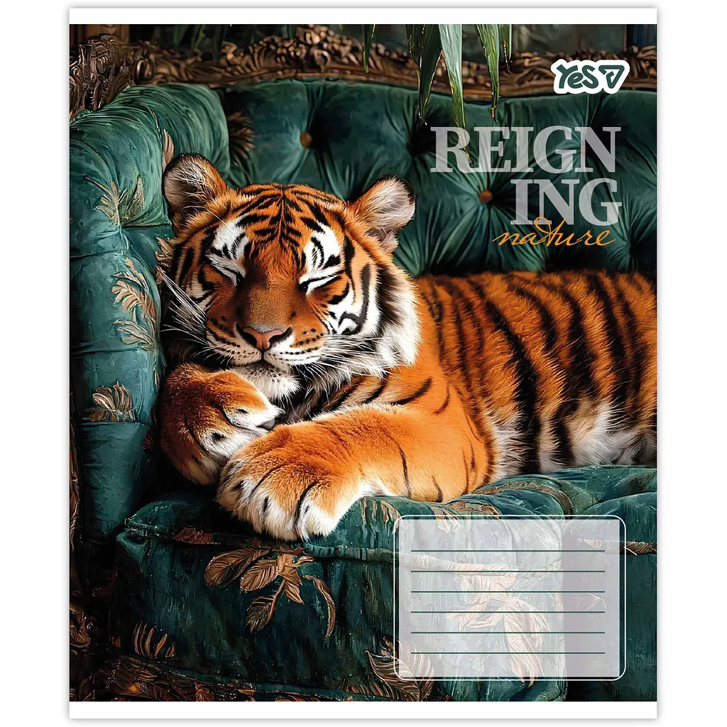 Зошит шкільний Yes Reign ing А5 48 аркушів лінія 10 шт. (769097) - фото 2