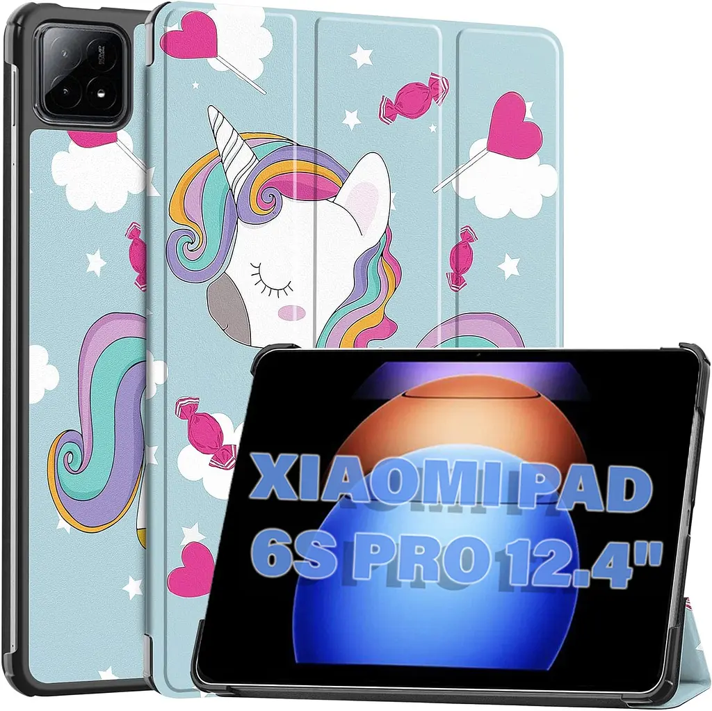 Чохол-книжка BeCover Smart Case для Xiaomi Pad 6S Pro 12.4" Unicorn (711089) - фото 2