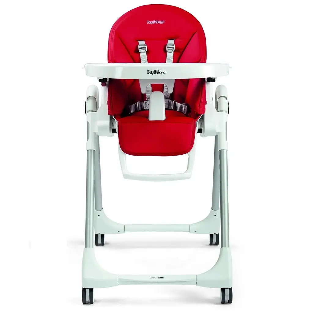 Стульчик для кормления Peg-Perego Prima Pappa Follow Me Fragola, красный (IH01000000BL59) - фото 6