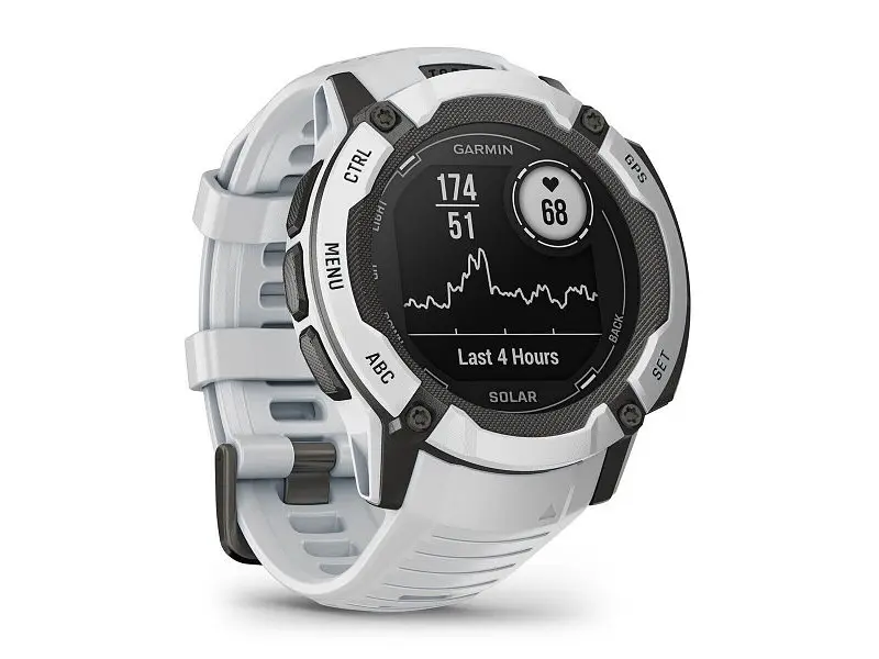 Смарт-годинник Garmin Instinct 2X Solar Whitestone (010-02805-14/04) - фото 2