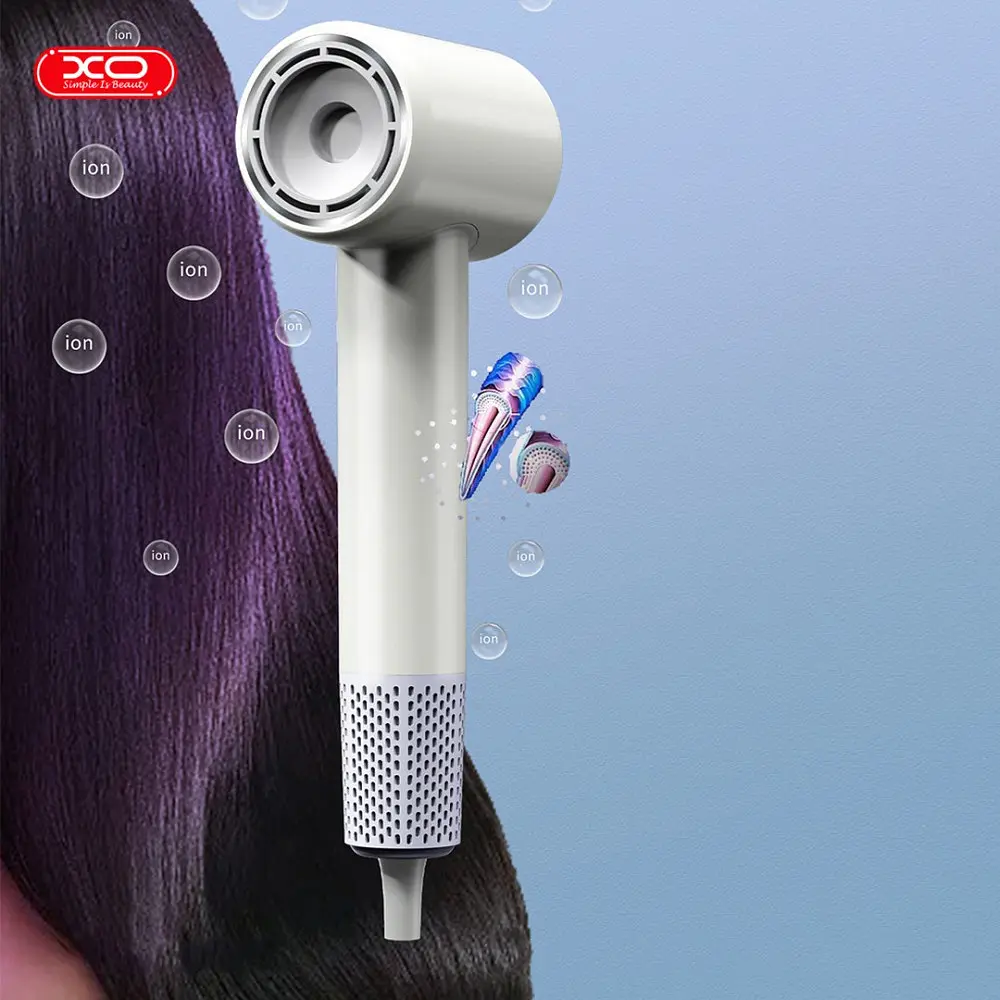 Фен XO CF29 Digital Display Intelligent Temperature Control High Speed Hair Dryer - фото 6