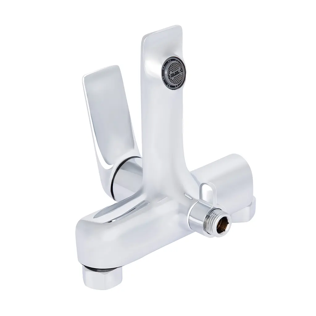 Змішувач для ванни Qtap Vlasta New (з душовим гарнітуром) QTVLA259CRM45642 Chrome - фото 3