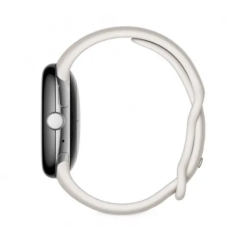 Смарт-годинник Google Pixel Watch LTE Polished Silver Case/Chalk Active Band - фото 3