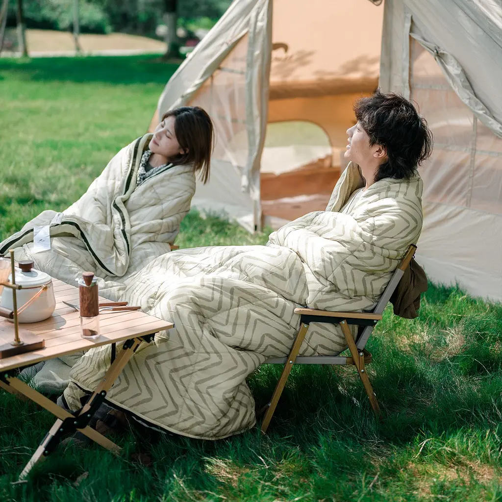 Спальный мешок Naturehike DP200 CNK2300SD012 бежевый - фото 6