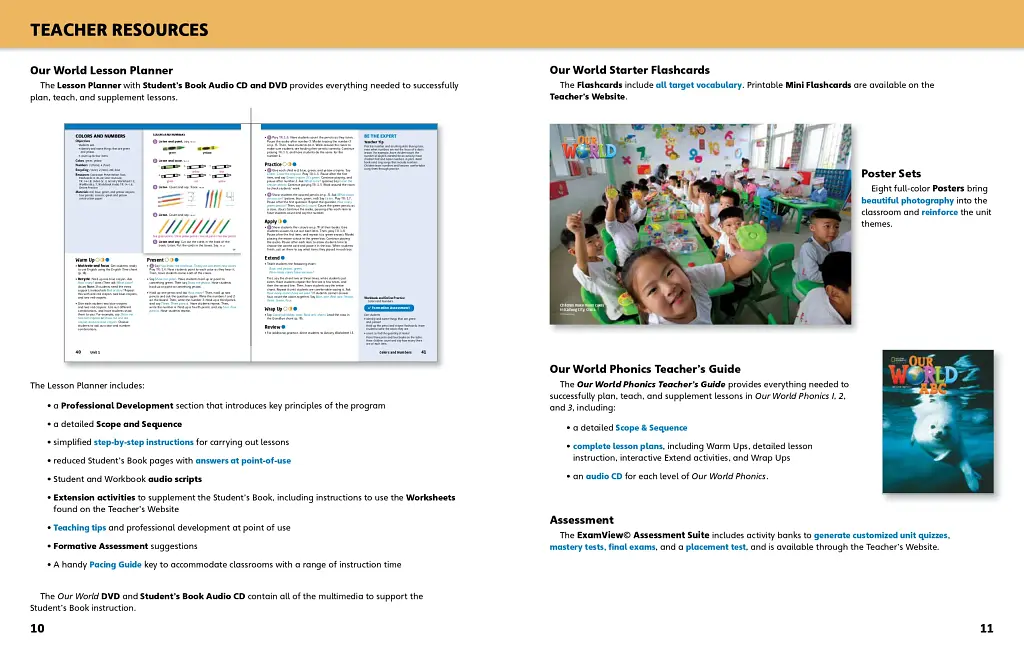 Our World (2nd Edition) 5 Lesson Planner with Student's Book+Audio CD and DVD - фото 5