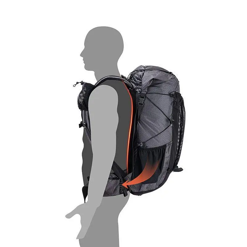 Рюкзак туристичний Naturehike Rock NH19BP095, 60+5 л, графіт в клітинку - фото 5