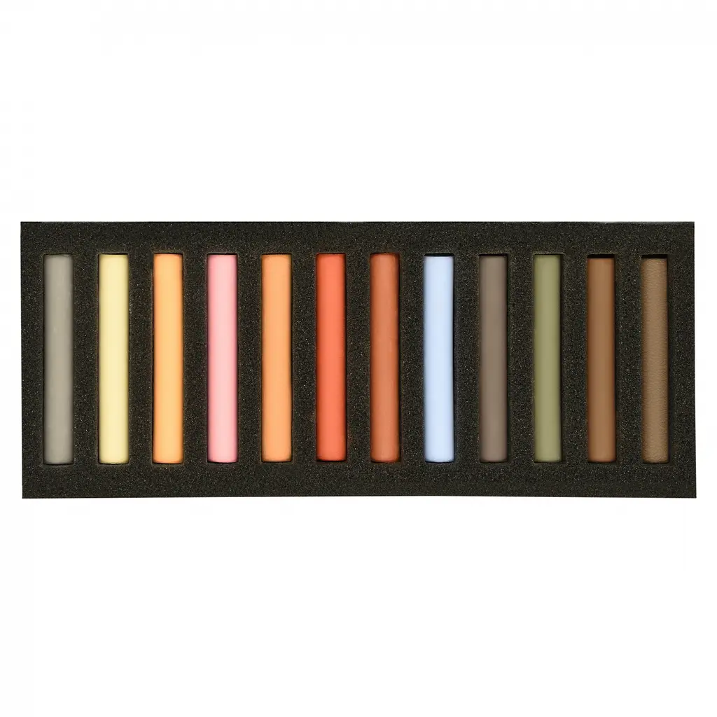 Пастель художня суха Santi Skin Tones 12 кольорів (353697) - фото 2