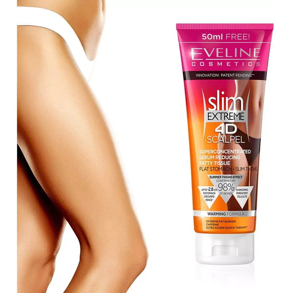 Суперконцентрована сиворотка Eveline Slim Extreme 4D Scalpel для зменшення жирових відкладень 250 мл - фото 2