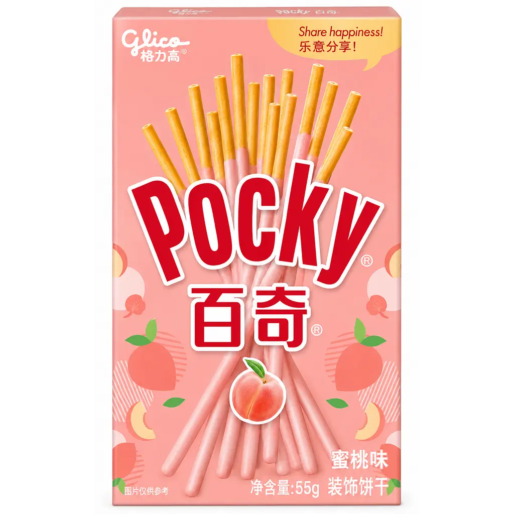 Китайські Палочки Pocky Peach 55 г