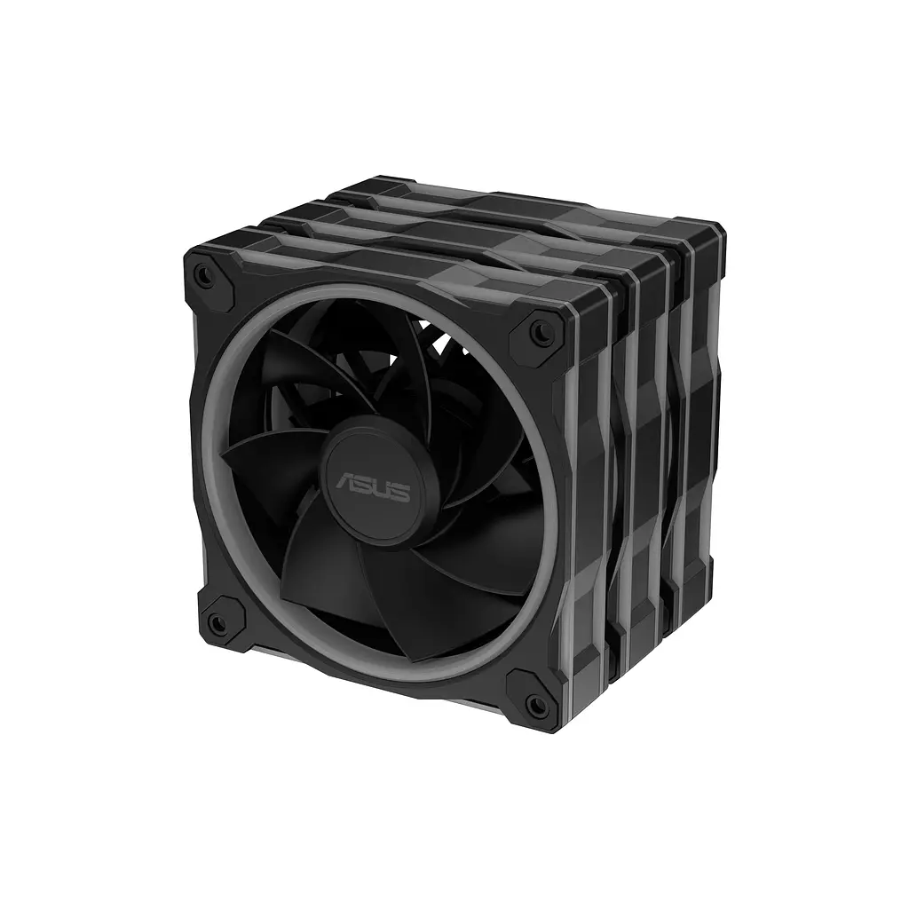 Кулер до корпусу ASUS PRIME MR120 REVERSE ARGB BLACK 3IN1 (90DA00L0-B09020) - фото 9