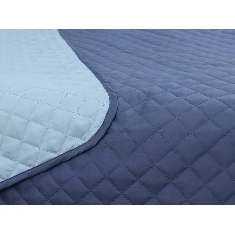 Покривало Руно Валенсія, мікрофібра, 212х150 см, синій (360.52У_Валенсія) - фото 3