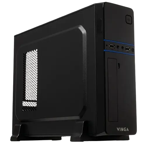 Корпус Vinga CS312B 400W Black (CS312B) - фото 2