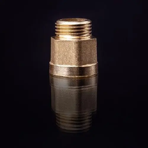 Переходник Lexline К.0601-В20 1/2"х1/2" НВ усиленный L 20 мм латунь 30412 - фото 2