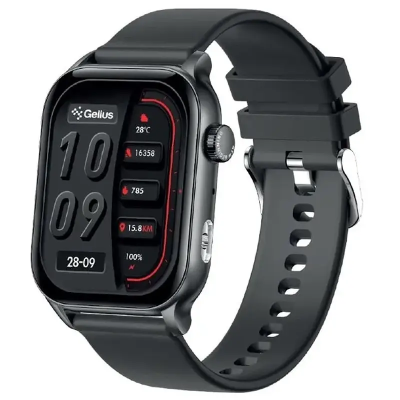 Смарт-годинник Gelius Amazwatch Light (GP-SW015) Black - фото 7