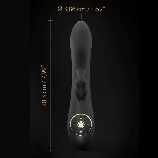 Вакуумний вібратор-кролик Dorcel DIVINE RABBIT з вібрацією, 10 режимів вібрації: 3 режими вакууму - фото 5