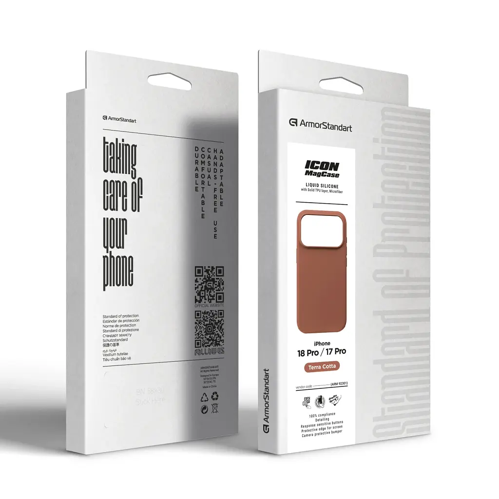 Чохол ArmorStandart ICON2 MagCase для Apple iPhone 18 Pro / 17 Pro Terra Cotta - фото 3