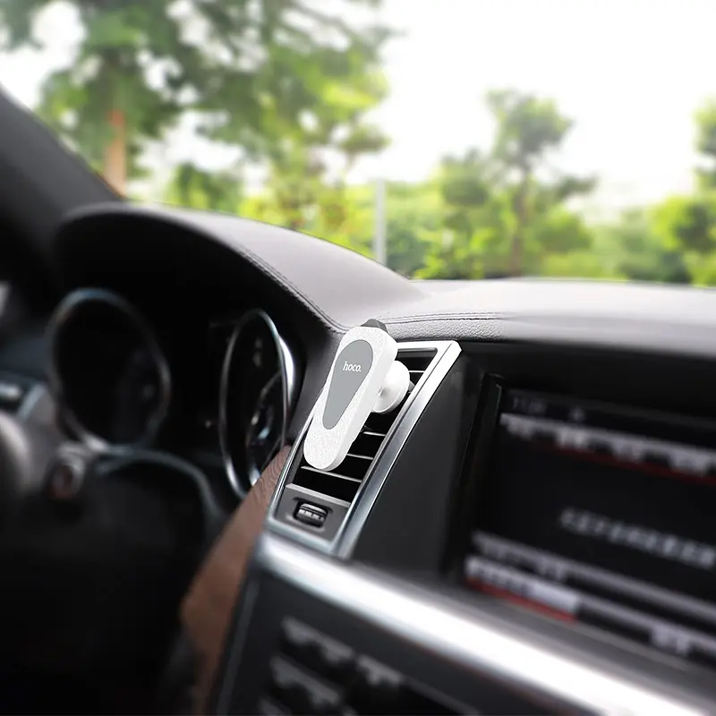 Автотримач Hoco CA37 Air Outlet Multi-function Magnetic Mount (White) [73719] - фото 4