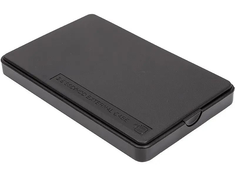 Кишеня для накопичувача PowerPlant HDD 2.5 SATA to USB 3.0 Black (HC380213) - фото 3