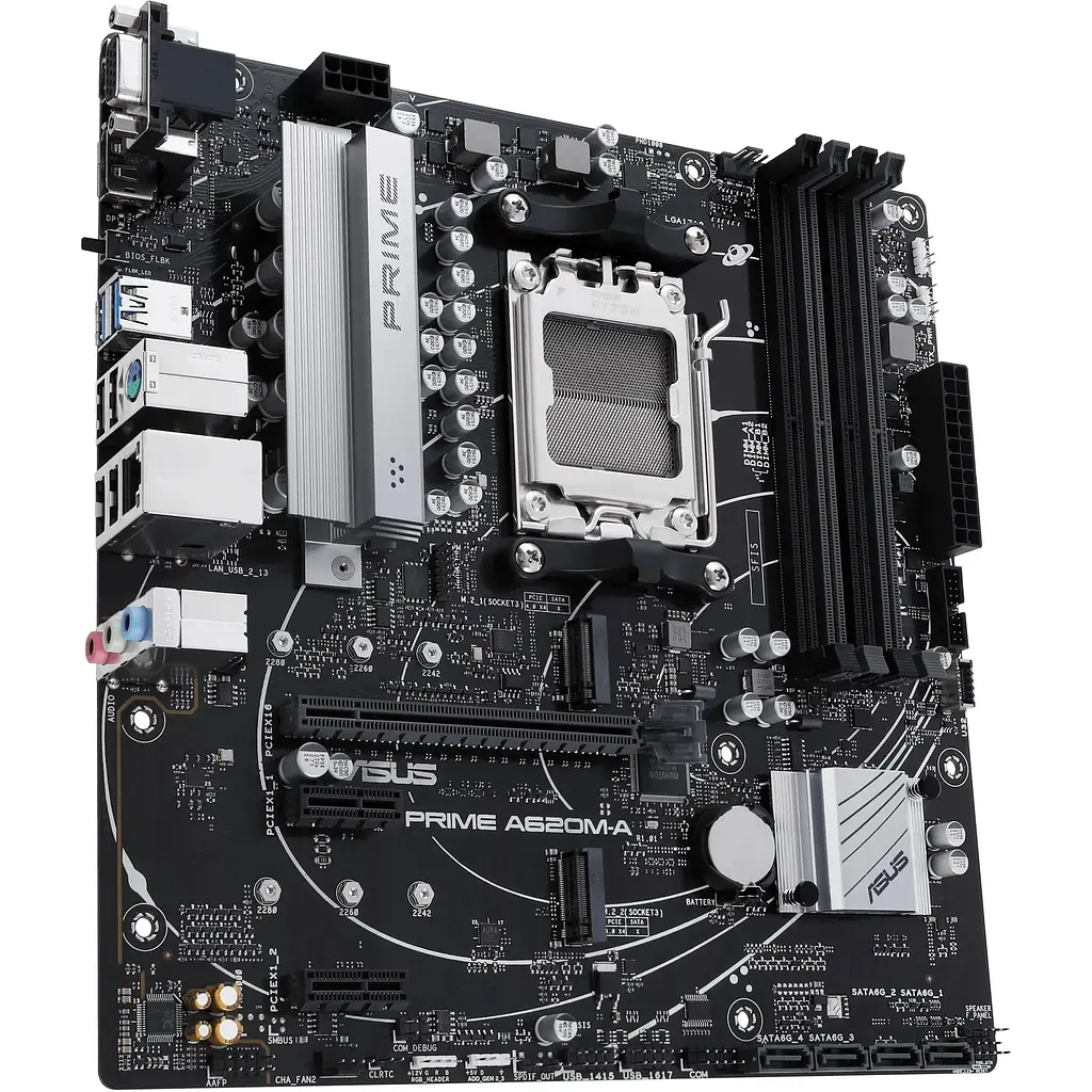 Материнская плата Asus Prime A620M-E-CSM Socket AM5 - фото 4