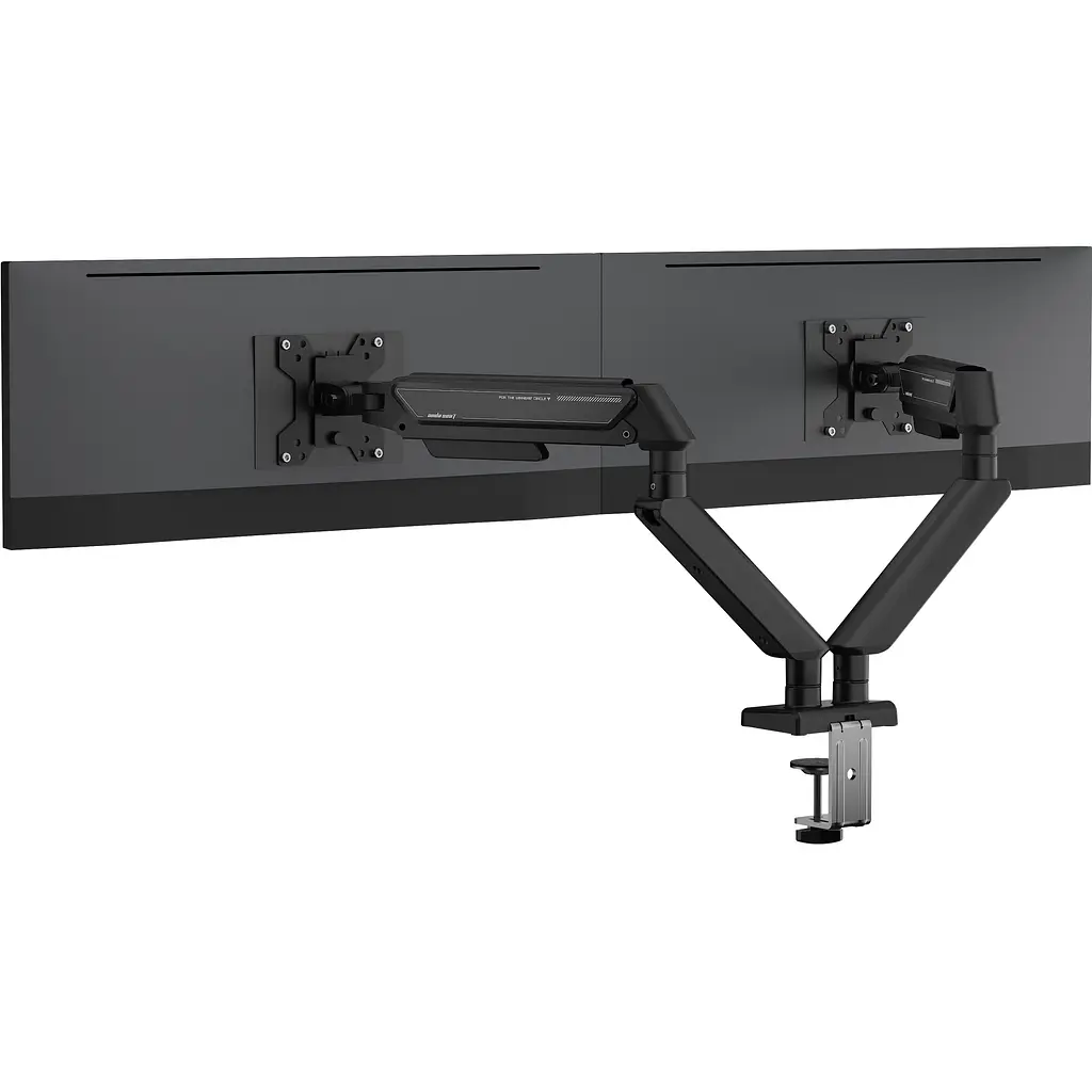 Крепление для монитора Anda Seat Stealth II Duo 17''-32'' настольное Black (AD-W-A6D-2S-BB) - фото 9