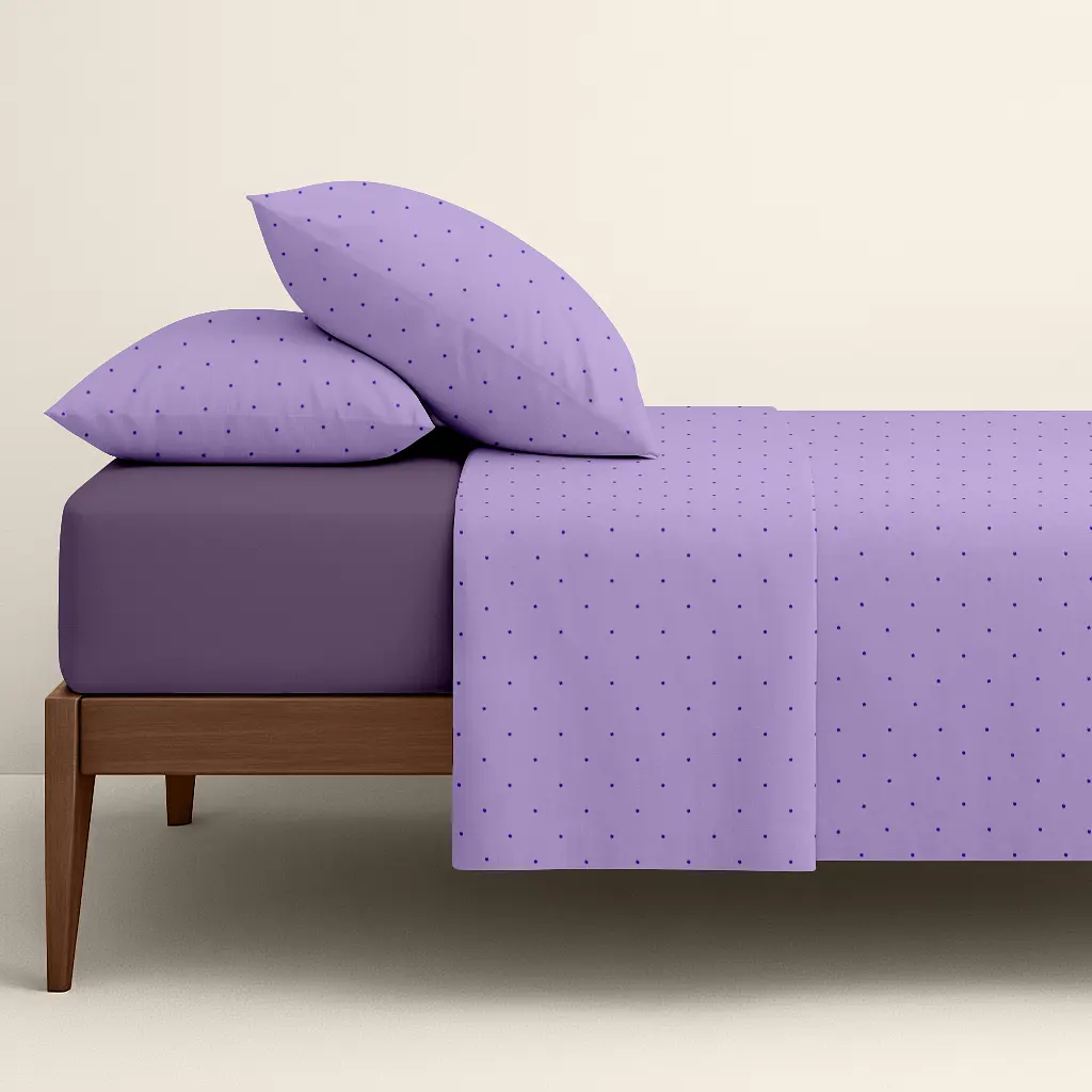 Комплект постільної білизни Cosas Lavender CS11 Двоспальний лаванда (Lavender_El160-95Aurora_180) - фото 2