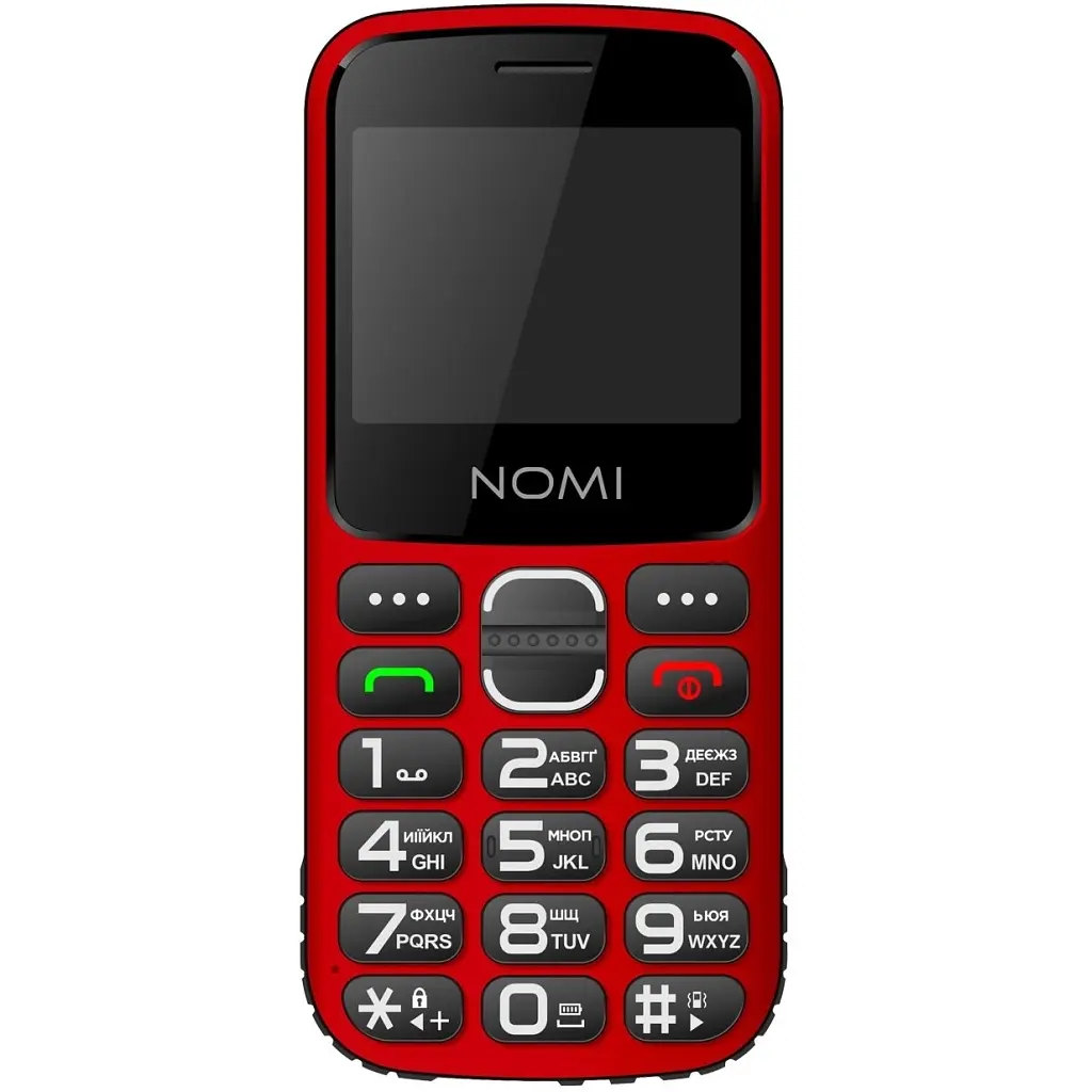 Мобільний телефон Nomi i2320 Red - фото 2