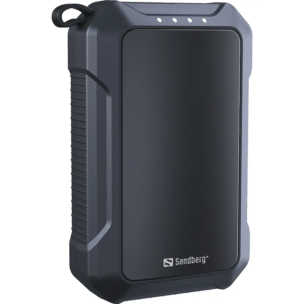 Універсальна мобільна батарея Sandberg 10000mAh Hand Warmer з обігрівачем рук 2A, USB, Type-C in, PowerThru, LED ліхтар 1W - фото 2