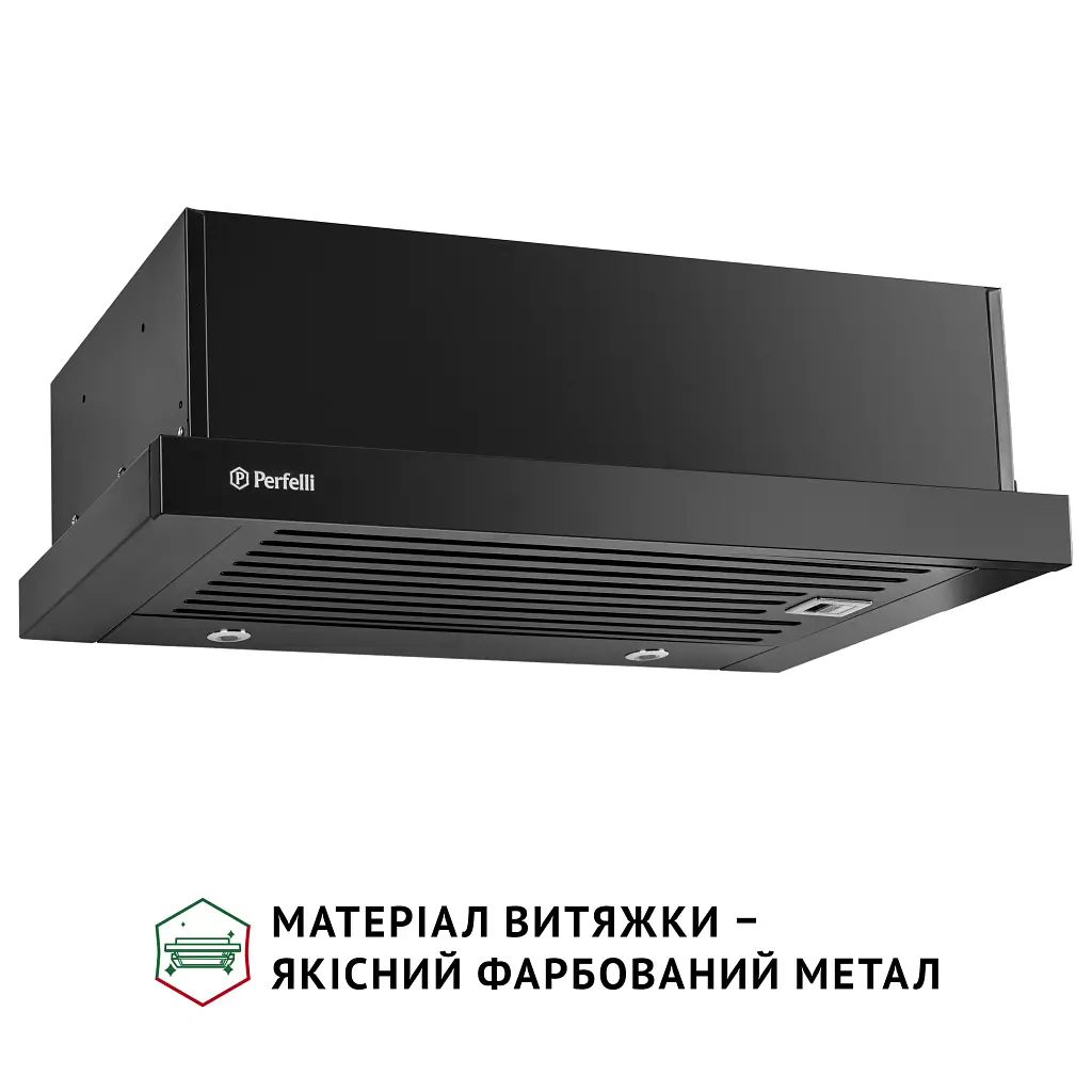 Витяжка телескопічна PERFELLI ISEO 6IMF NERO - фото 3