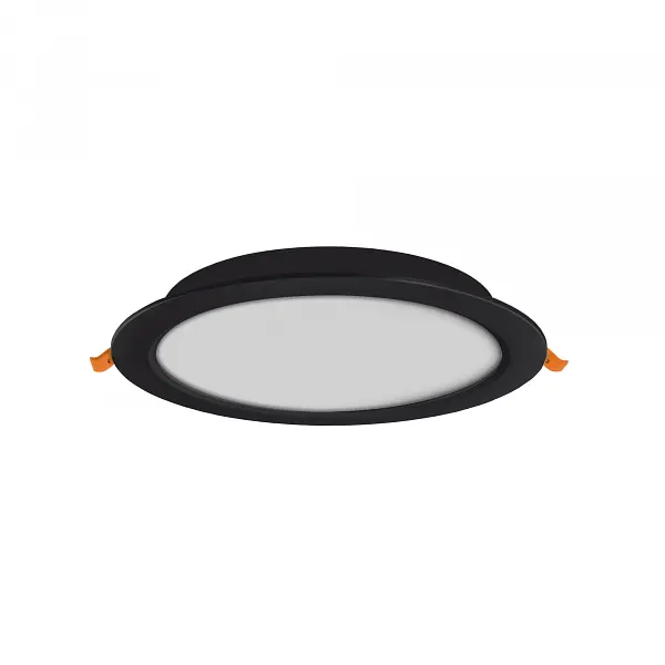 LED светильник Back встроенный круглый VIDEX 20W 5000K Black - фото 3