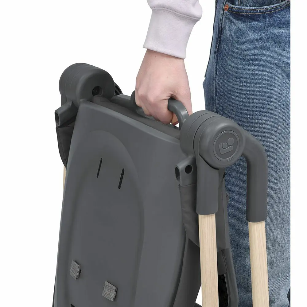 Стульчик для кормления Maxi-Cosi Ava Beyond Graphite Eco, темно-серый (2040043110) - фото 11